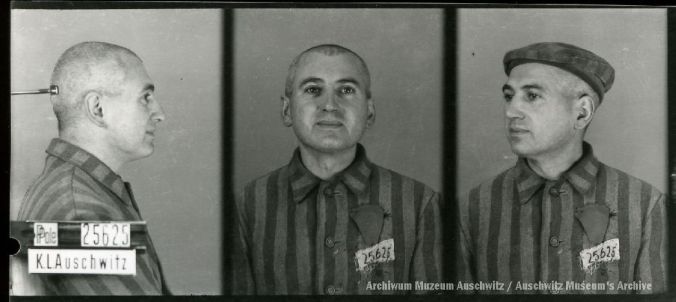 Karel Stranský, nr 5625. Fot. Archiwum Państwowego Muzeum Auschwitz-Birkenau