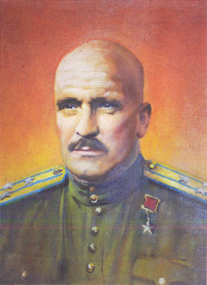 Płk. Nikołaj Prokopiuk (1902-1975), Ukrainiec, oficer NKWD i dowódca oddziału partyzanckiego, który aktywnie współpracował z polską samoobroną Przebraża. Fot. www.hrono.ru